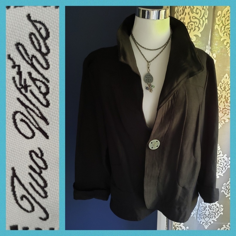Two Wishes linen jacket